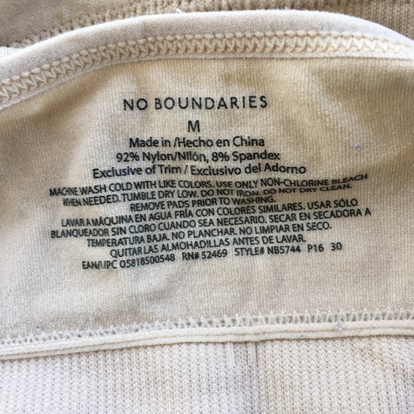 Army Green Bandeau & Nude Lounge Bra Set sz Medium - Picture 4 of 6